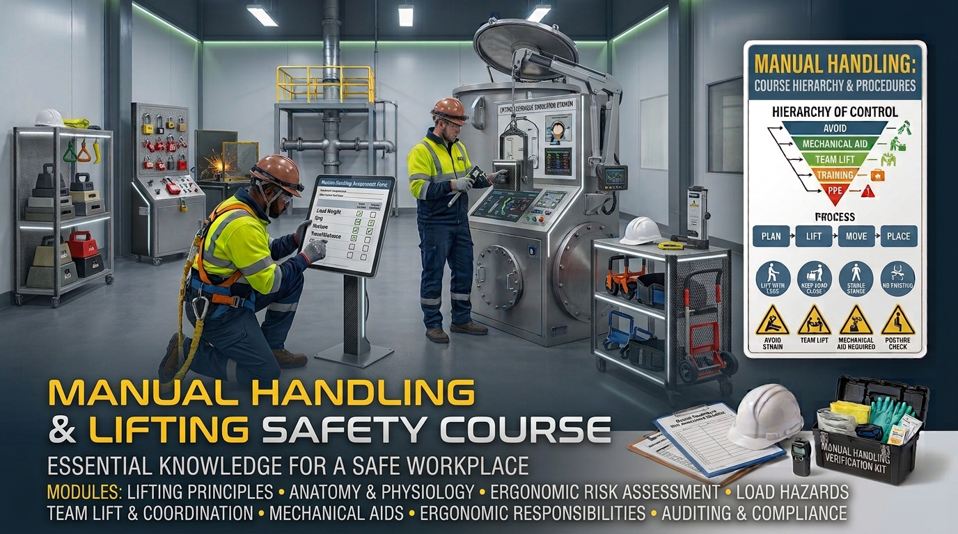 Manual Handling & Lifting Safety Course