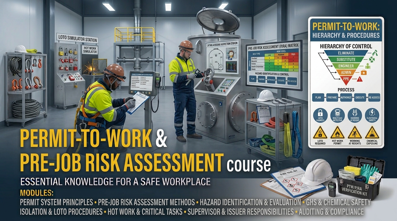 Permit-to-Work & Pre-Job Risk Assessment Course